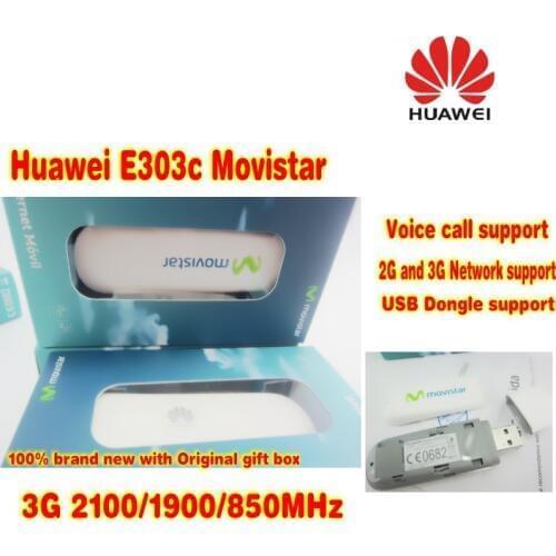 Lot of 5pcs Huawei E303C 3G USB Stick 7.2Mbps Wireless Modem For South American countries