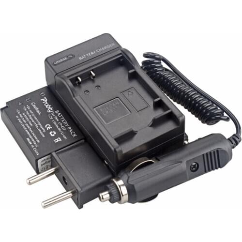 PROBTY 1Pcs LP-E17 LP E17 LPE17 +DC Charger + Car Charger For Canon EOS M3 750D 760D T6i T6s 8000D Kiss X8i Camera