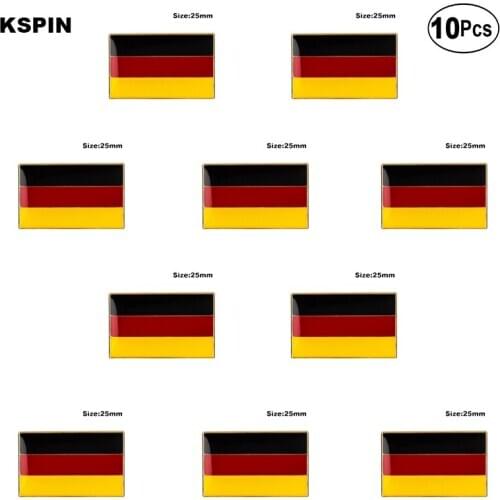 Germany Lapel Pin Flag badge Brooch Pins Badges 10Pcs a Lot