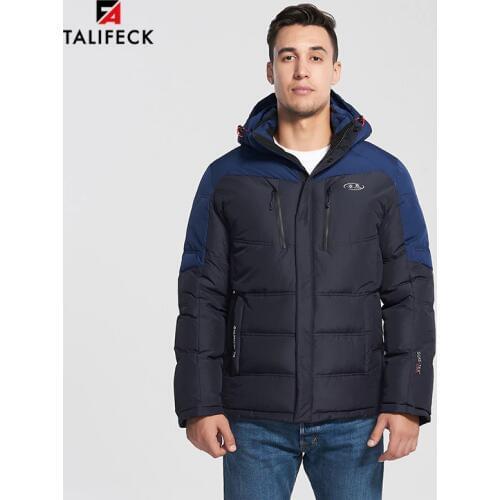2020 Men Winter Jacket Cotton Winter Coat Patchwork Padded Jacket Parka Overcoat Detachable Hood Waterproof Winter Jacket Men