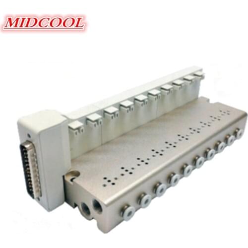 3/2 Way CPV15S series 2F/4F/6F/8F/10F Integrated Pneumatic solenoid valve Manifold