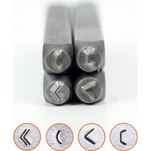 3mm Title/brackets/Single Title/Vertical brackets sign symbols steel stamp letters,Metal jewelry Steel word punch stamp seal