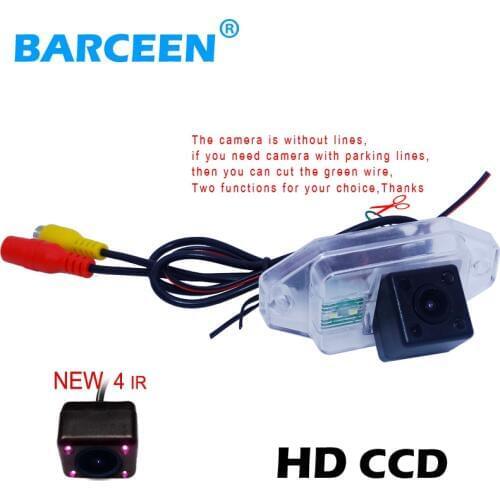 Free shipping HD 4IR Car rear view camera backup camera for Toyota Land Cruiser 120 Series 2002-2009 /For Toyota Prado 2700 4000