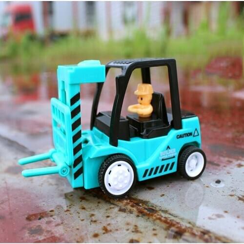 Childrens Toy Car Model Small Inertia Engineering Set Baby Boy Mini Bulldozer Excavator Toy Car Children Birthday Gift