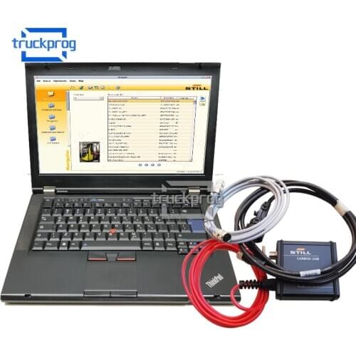 For Still Forklift Canbox Diagnostic Kit +T420 Laptop STILL steds 8.19 Forklift Truck Diagnosis Tool