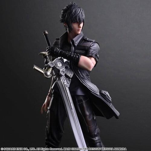 Play Arts Noctis Lucis Caelum Action Figure Collection Toys