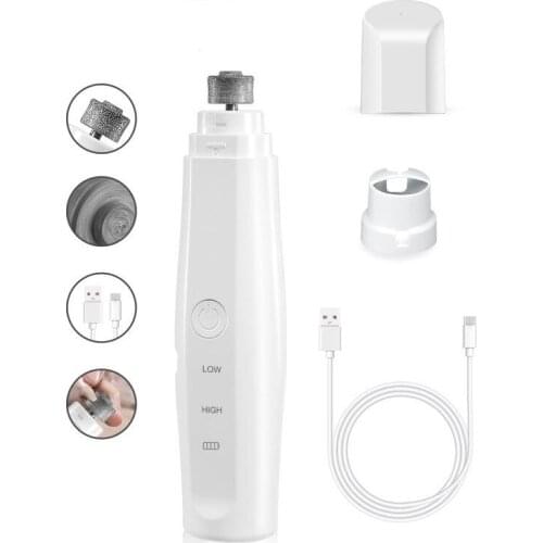 Pet Supplies Electric Nail Grinder Nail Polisher Dog Cat Nail Clipper USB Charging dog nail clippers pet nail grinder tools