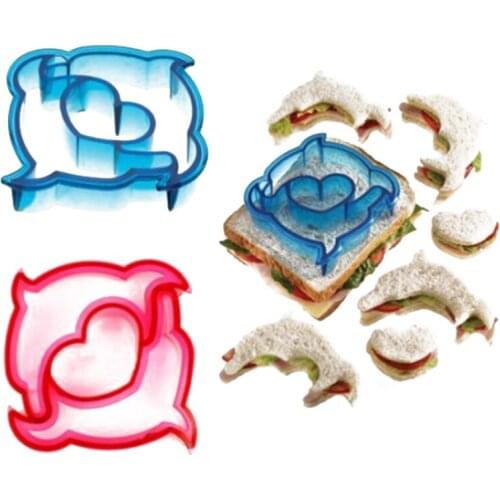 Bread Mould Cutter DIY Creative Cute Shape Sandwich Toast Cookie Plastic Mold