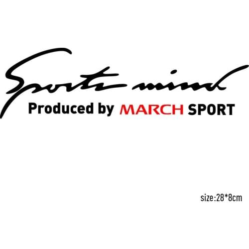 Customization Sports Mind On Car Lamp Eyebrow Car Covers Sticker Car-Styling For nissan march car accessories