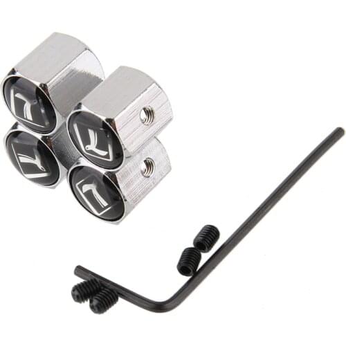 For Luxgen Logo 5 7 SUV U6 Turbo U7 Turbo M7 S5 U5 Suzuki Infiniti Volvo KIA Subaru Car Wheel Tire Valve Caps Anti-Theft Cover