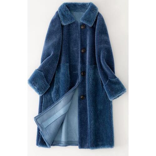 Luyaoskyen Sheepskin Fur Coats
