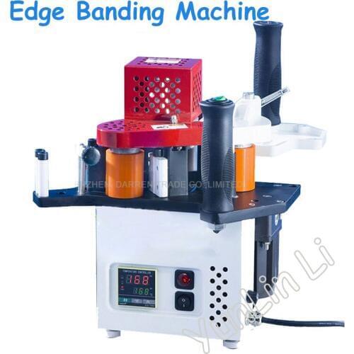 110V/220V Edge Banding Machine Single Unit Manual Edge Bander with Edge Thickness 0.3-3mm KM08