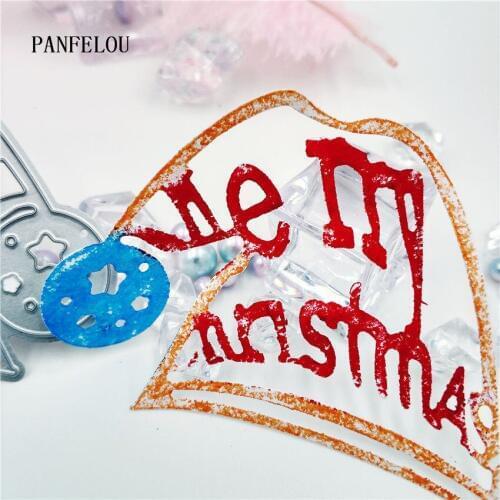 PANFELOU Easter hat shape metal craft paper die cutting dies Scrapbooking/DIY Easter wedding Embossing mould cards