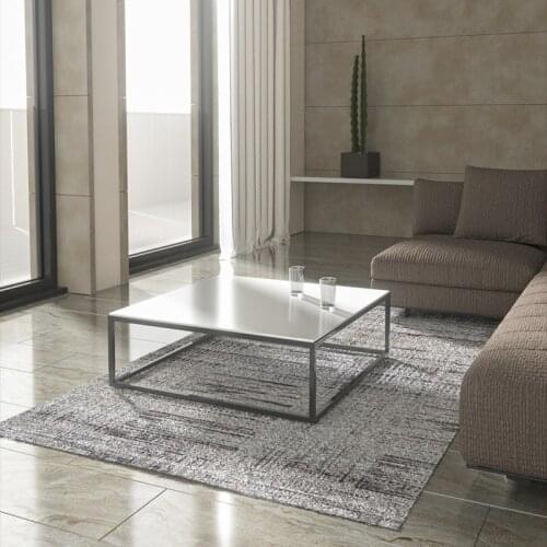 Thicken Fluffy Area Rugs Large Black And White Stripes Carpets In Living Room Bedroom Unfading Customizable Washable Anti Slip