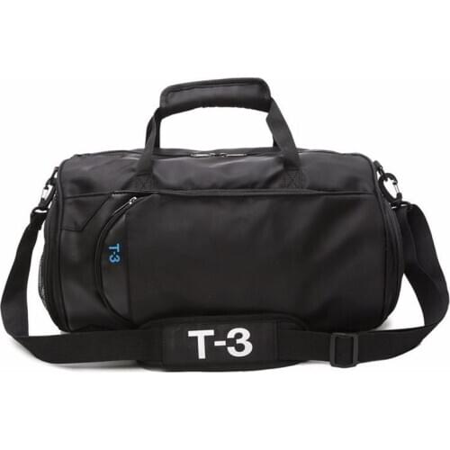 Portable Men Travel Bag Fitness Training Sports Luggage Weekend Duffel Overnight Bag Women Yoga Shoulder Bag Waterproof Handbag