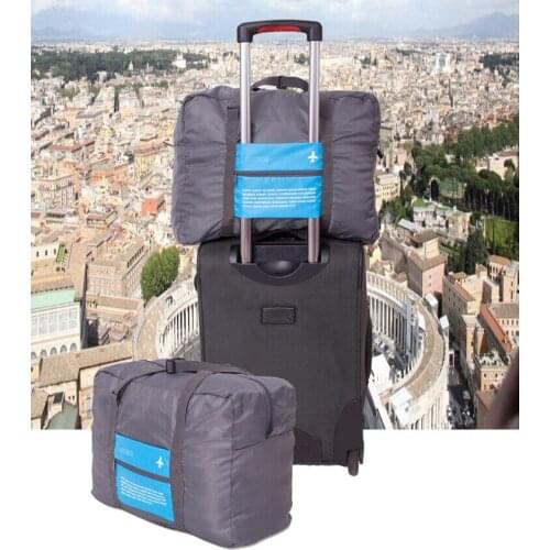 2021 new folding travel bag large capacity waterproof flight bag portable men bag travel bag female