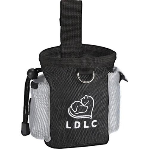 Outdoor Pet Dog Treat Pouch Portable Dog Training Treat Bags Pet Food Container Puppy Snack Reward Waist Bag 12.5*12.5*8cm