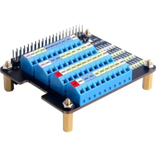 GPIO Screw Terminal Hat for Raspberry Pi zero/3B/3B+/4B