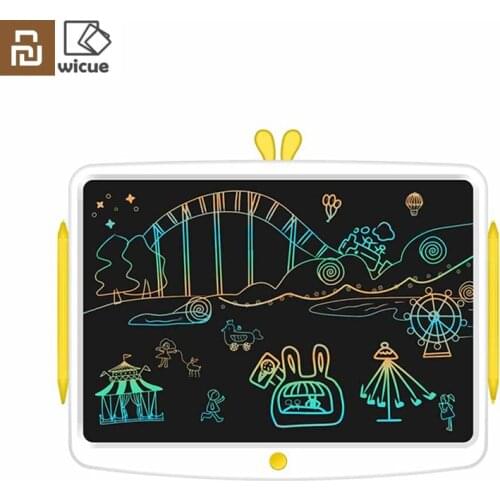 Youpin Wicue10/12/16inch Kids LCD Handwriting Board Colorful Writing Tablet Digital Drawing Imagine pad Expand Kid idea With Pen