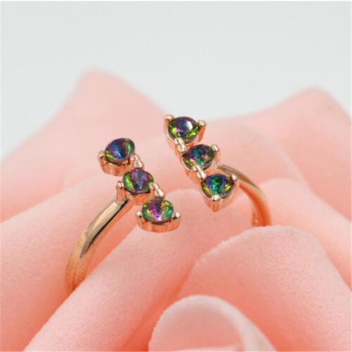 Free Shipping Fashion Jewelry 5 carat /3 carat Rose gold Color Austrian Crystal Eagagement Wedding ring for women Gift C021