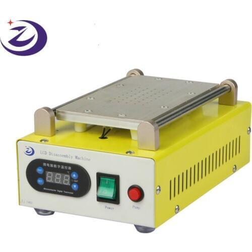 ZJ-1902 LCD Separator Build-In Vaccum Pump Touch Screen Separating Machine For IPhone SAMSUNG Touch Screen Glass Max 7 inches