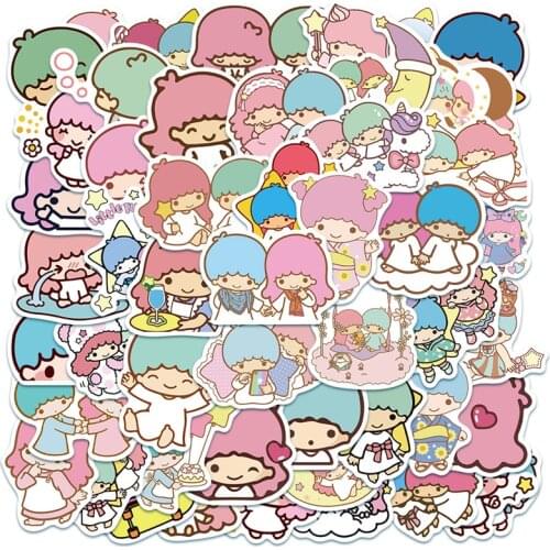 10/30/50 PCS Little Gemini Cute Fresh Cartoon Childrens Toy Suitcase Laptop Mobile Phone DIY Graffiti Stickers Decorative Gifts
