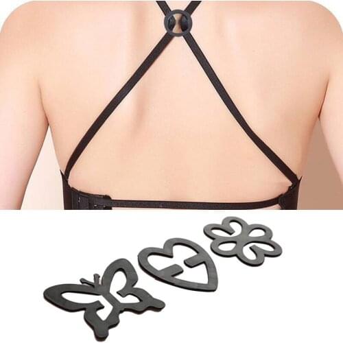 4/9/10pcs Invisible Bra Buckle Shadow-Shaped Underwear Buckle Bra Back Intimates Underwear Accessories Clips