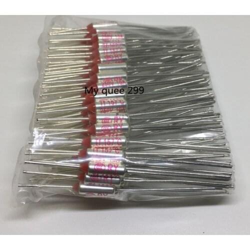 Free Shipping RY 100pcs/lot New Micro thermal fuse 10A 250V RY 157 Degrees Tf 157 C Mini temp fuse metal shell Thermal Cutoff