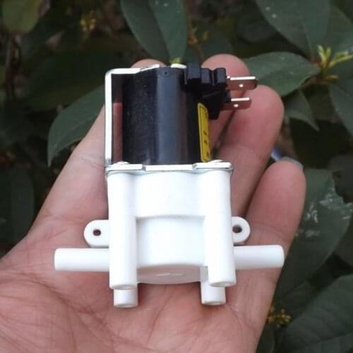 Solenoid Valve DC 24V Mini Electric Water Valve Normal Close Type Vent /Drain Valve Water Valve Switch Flower Watering Control