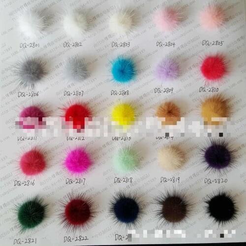 50pcs Diy Pompon 3cm Fur Pompoms Balls For Sewing On Knitted Hats Keychain Scarf Earring Fur Pom Pom Diy Crafts Hair Accessories