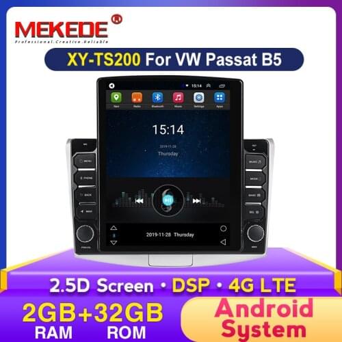 MEKEDE HD 9.7"Tesla screen android For Volkswagen Passat B7 B6 CC Magotan 2010-2015 Car Radio Multimedia Video Player dvd gps