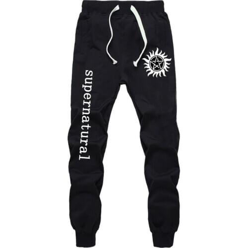 Mens Jogging Long Pants New Fashion Casual Breathable Pants Supernatural Straight Pants Jogger Sweat Pants
