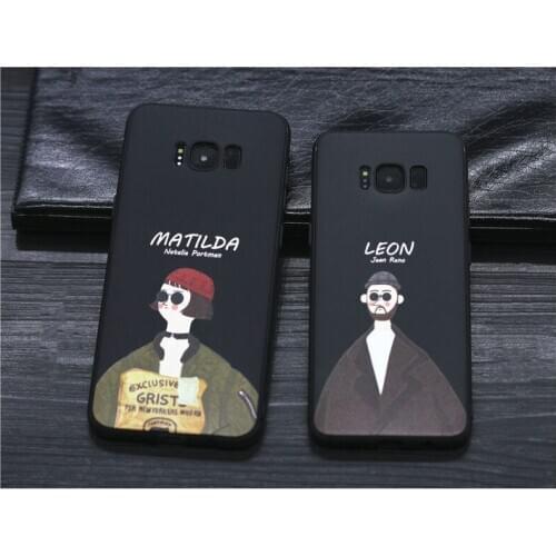 Movie Leon Soft Phone Case For Samsung Galaxy S10 Lite S10e S10 S8 S9 Plus S7 Edge Note 8 910 pro Matte Silicone Phone Cover