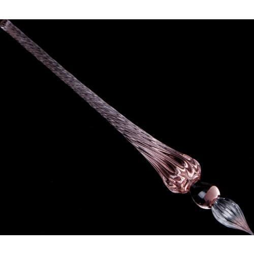 NoEnName_Null 1 Pc High Quality Vintage Glass Dip Dipping Pen Signature Filling Ink Fountain Pens With Gift Box