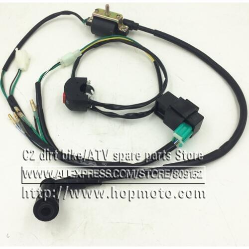 NEW WIRING LOOM HARNESS 5 PIN CDI PIT BIKE 90CC 110CC 125CC electrics