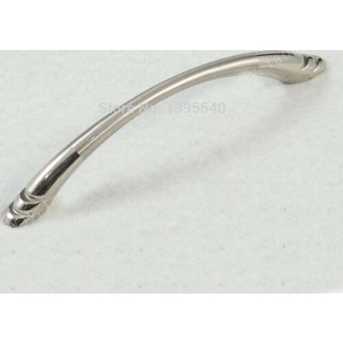 New 2pcs 96mm Cabinet Drawer Handles Shoes Cabinet Knobs Brush Solid Kitchen Cabinet Handle Closet Knob Zinc Alloy Cabinet Pull