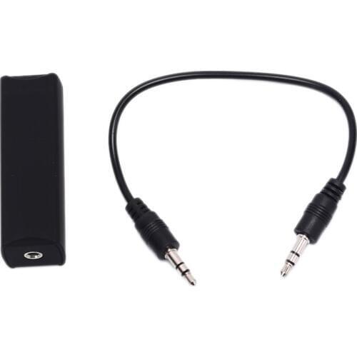 New Ground Loop Noise Filter Isolator & 3.5mm Cable for Home Stereo Car Audio System Ground Loop Noise For Isolator r30
