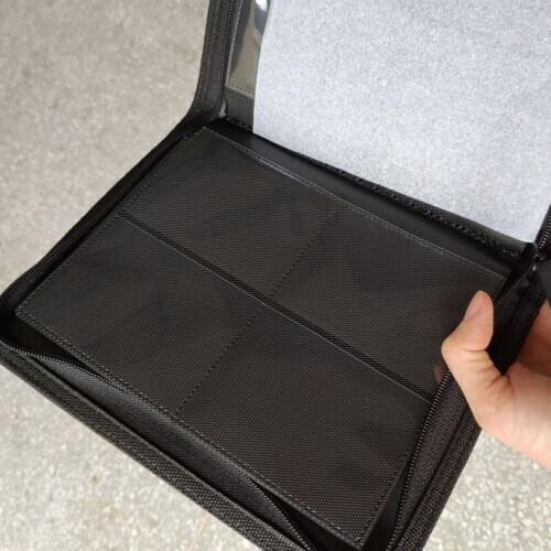 160cards Capacity Cards Albums Holder Binders with zipper For Pokemen/CCG/Magic/Yugioh sealed Board Game Card book Sleeve Holder