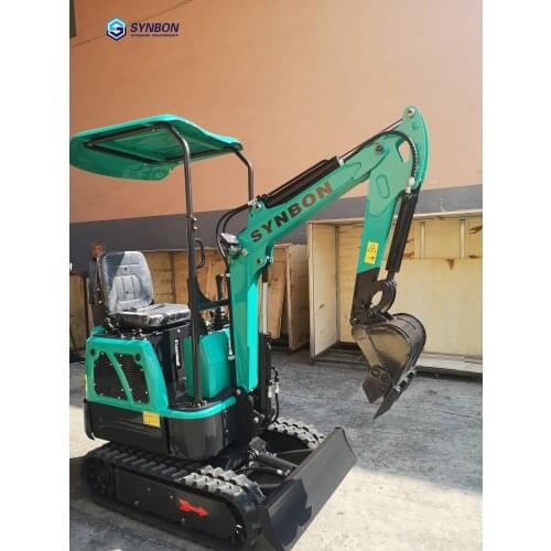 SYNBON New 1.0 Ton Mini crawler excavator agricultural garden digger SY601