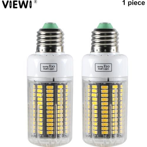 Lampara led e14 e27 high power lamp 24W corn light bulbs SMD 5736 140 leds Ac 110v 220v super warm white indoor home lighting