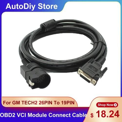 High Quality VCI Module Connector Line OBD2 29PIN To 16PIN For GM TECH2 Main Test Cable Auto Car Diagnostic Tools