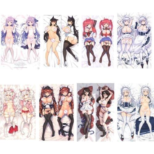 Azur Lane Japanese Anime Game atago & belfast Dakimakura laffey Sexy Girl throw pillow cover Otaku hugging Body Pillowcses