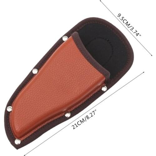 203F Compact Protective Leather Case Leather Sheath Tool Holsters Gardening Pouch Belt Electrician Scissors Tool Holsters