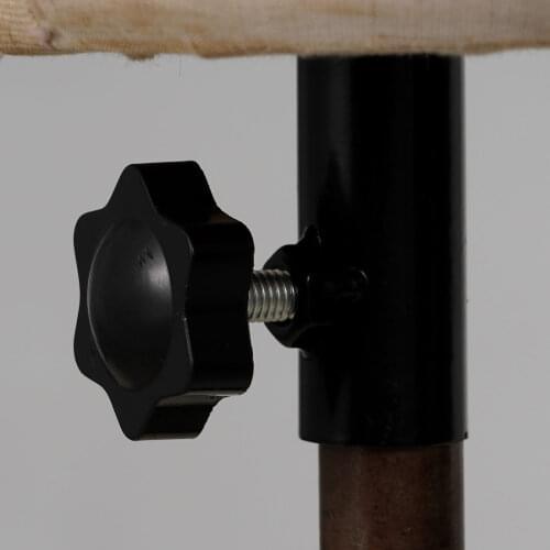 4Pcs Table Chair Legs Adjuster Plastic Thread Screws Plum Blossom Screw Bolt Knob Adjustment Hardware for Furniture Accessories