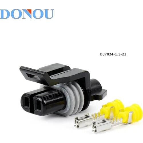 5 sets 5 Pin Suitable for buick vw outdoor temperature sensor plug with terminal 12052641 DJ7024-1.5-21