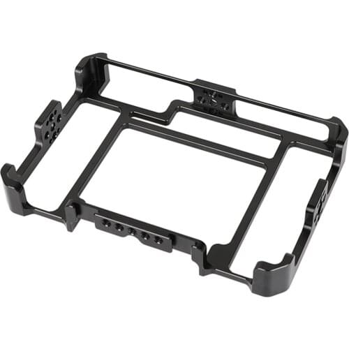 BGNing 7inch Monitor Form-fitting Cage Armor Bracket For FeelWorld LUT7 With 1/4"-20 Mounting Holes for LUT7S 7" Monitor