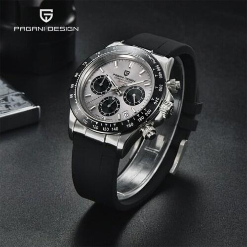 PAGANI DESIGN 2021 New Top Brand Luxury Mens Quartz Watch Multifunctional Sports Waterproof Chronograph Japan VK63 Reloj Hombre