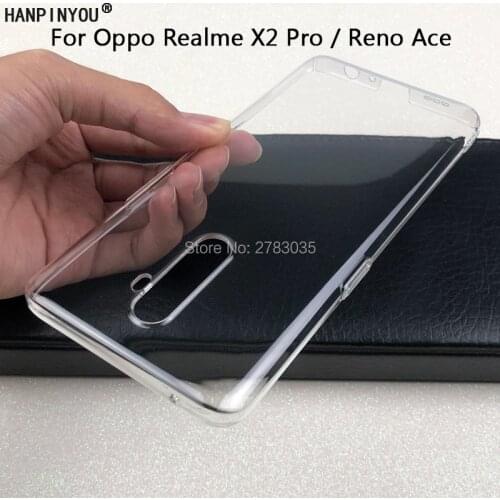 For Oppo Realme X2 Pro X XT 5 6 Reno3 Reno 2 Z A Pro Glossy Snap Case Crystal Hard PC Full Cover Clear Camera Protect Back Shell