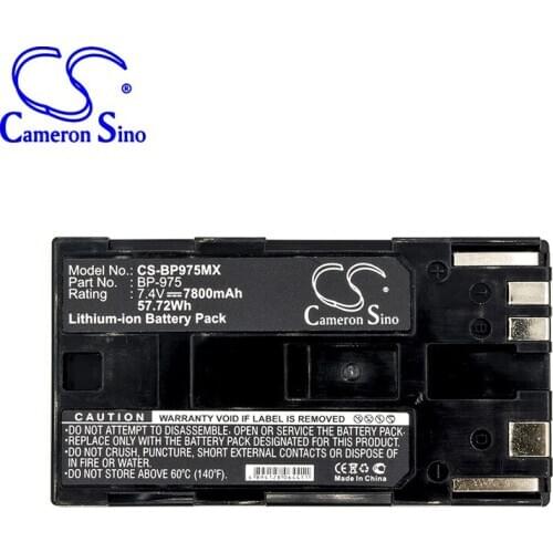 CameronSino for CANON GL2 XF100 XF105 XF300 XF305 XH A1 XH A1S XH G1 XL H1 XL H1A XL1 XL1S XL2 XM2 BP-975 battery
