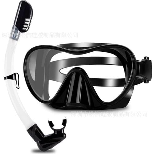 Snorkeling Erbao Free Deep Diving Lung Mask Full Dry Waterproof Snorkel Set Diving Masks